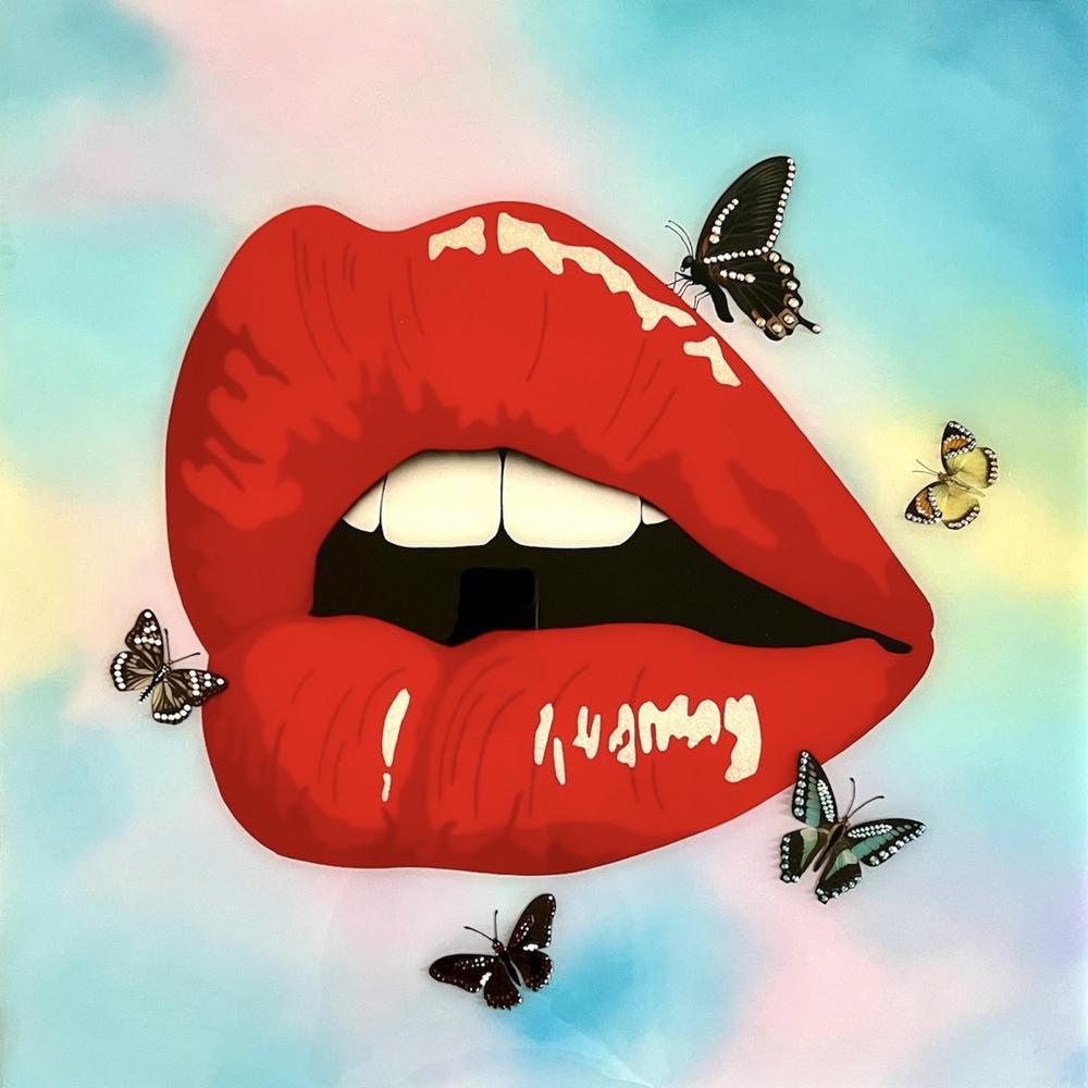 Pysche's First Kiss by Stephanie Hansen | Archival Pigment Print (Giclée) on Hot Press Bright, 100% Cotton Rag Archival Matte Paper | Art Box Gallery | St. Augustine, FL
