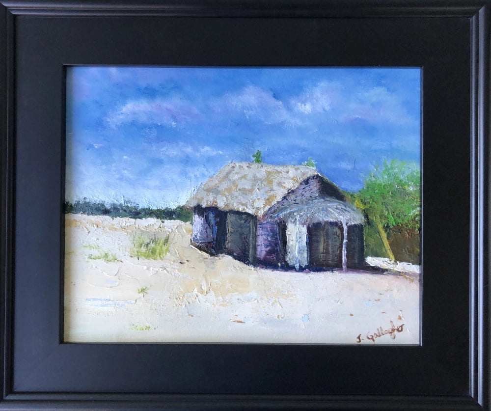 Beach Shack by Janet Gallagher