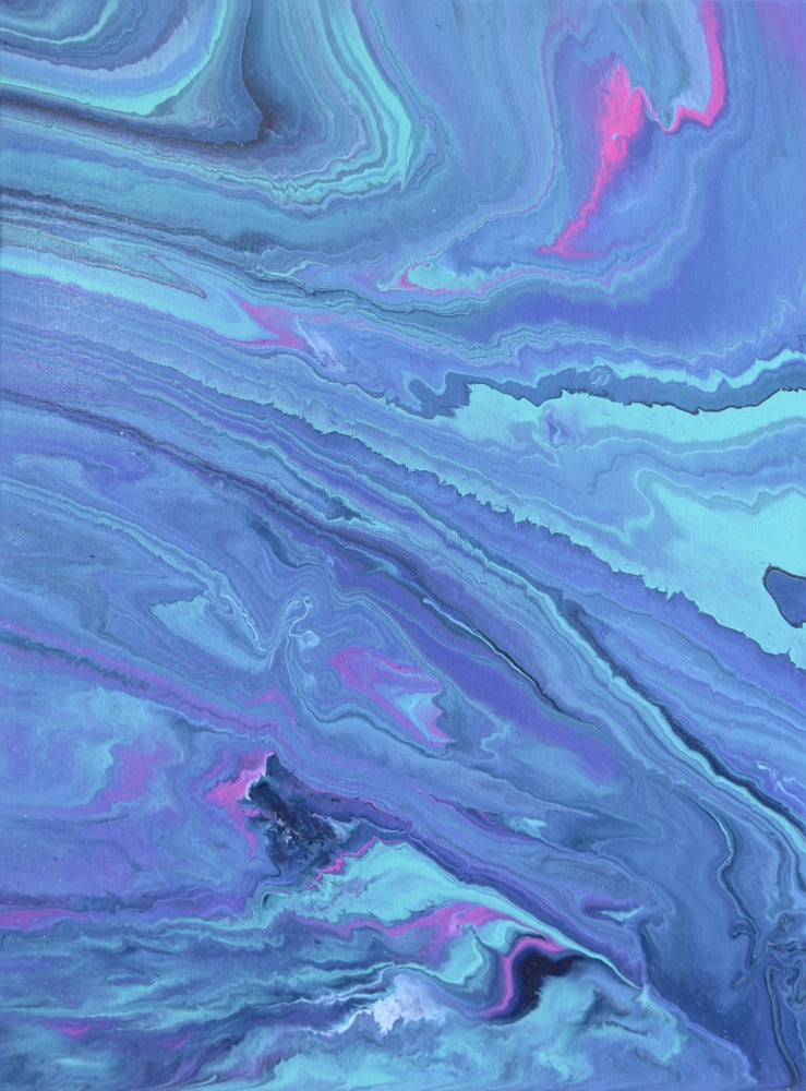 Abstract pattern of blue and purple colors