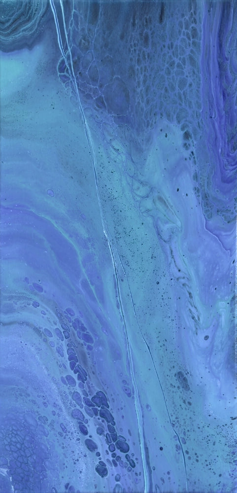 Abstract blue and purple color swatch