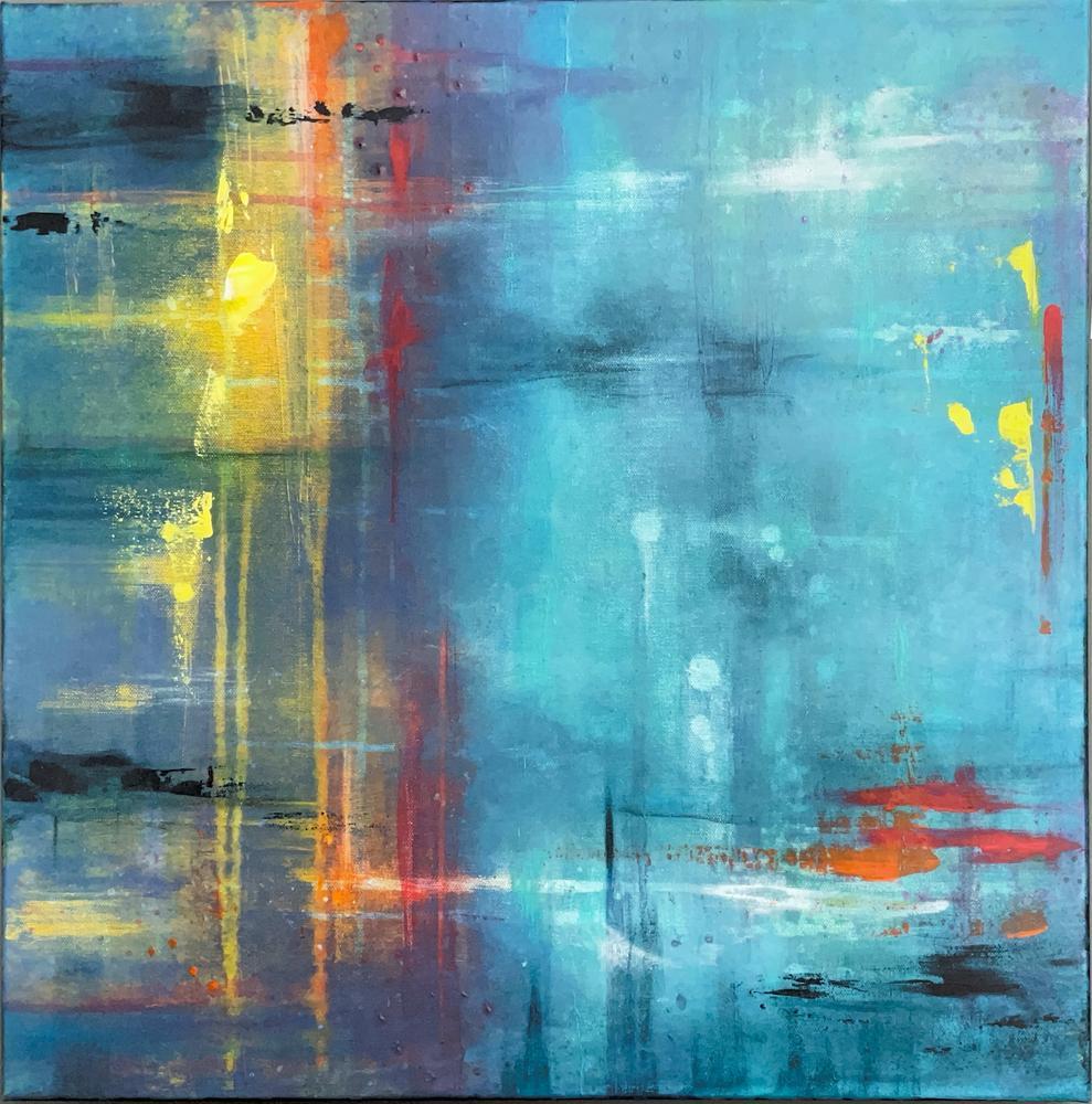 Inspirado En Cancun by Danielle Torry | Acrylic on Canvas | Art Box Gallery | St. Augustine, FL