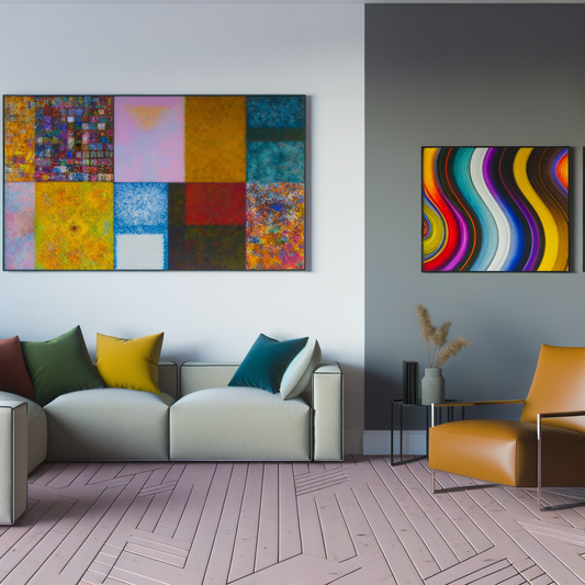 Hero Image for the blog: Transform Your Space: The Power of Color Psychology in Art Selection