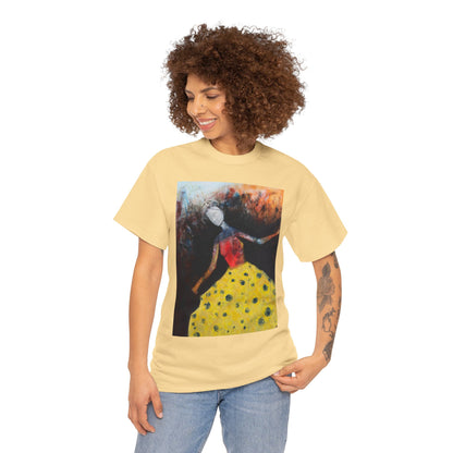 Art Box Gallery "The Dancer" Artistry in Threads Series T-Shirt | April 2024 Collection Printify Artistry in Threads DB Lowden Men's Clothing T-shirts Unisex Women's Clothing