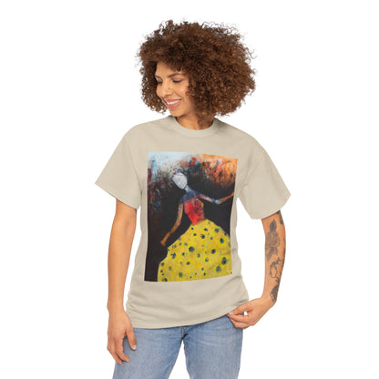 Art Box Gallery "The Dancer" Artistry in Threads Series T-Shirt | April 2024 Collection Printify Artistry in Threads DB Lowden Men's Clothing T-shirts Unisex Women's Clothing