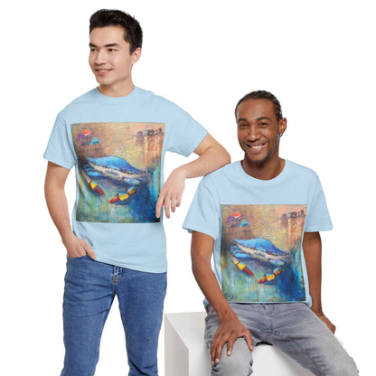 "Blue Crab" Artistry in Threads Series T-Shirt | August 2024 Collection