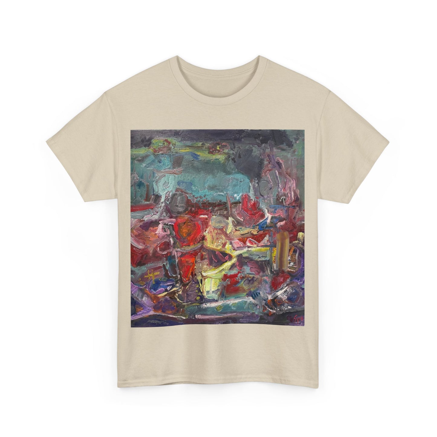 Art Box Gallery "All Alanis Wants" Artistry in Threads Series T-Shirt | April 2024 Collection Printify Artistry in Threads Larry Spear Men's Clothing T-shirts Unisex Women's Clothing