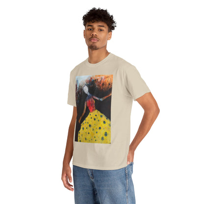 Art Box Gallery "The Dancer" Artistry in Threads Series T-Shirt | April 2024 Collection Printify Artistry in Threads DB Lowden Men's Clothing T-shirts Unisex Women's Clothing