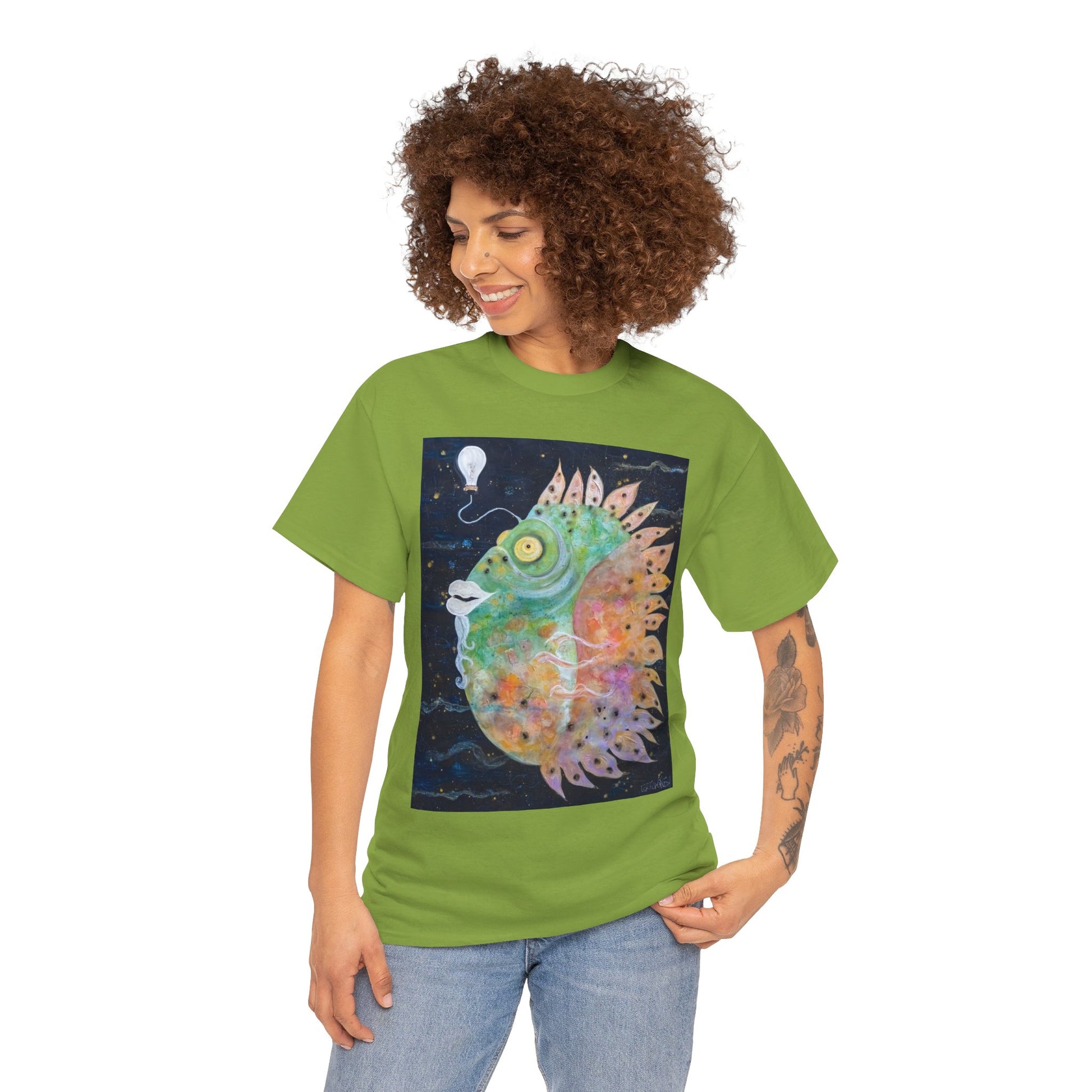 "Lit" Artistry in Threads Series T-Shirt | May 2024 Collection - Printify - Art Box Gallery