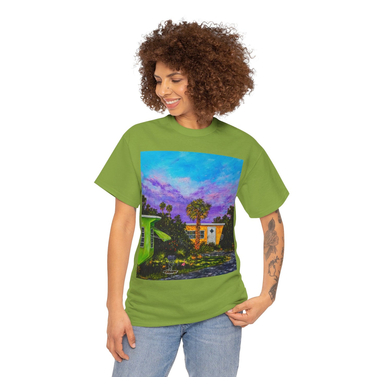 "After the Rain" Artistry in Threads Series T-Shirt | June 2024 Collection - Printify - Art Box Gallery