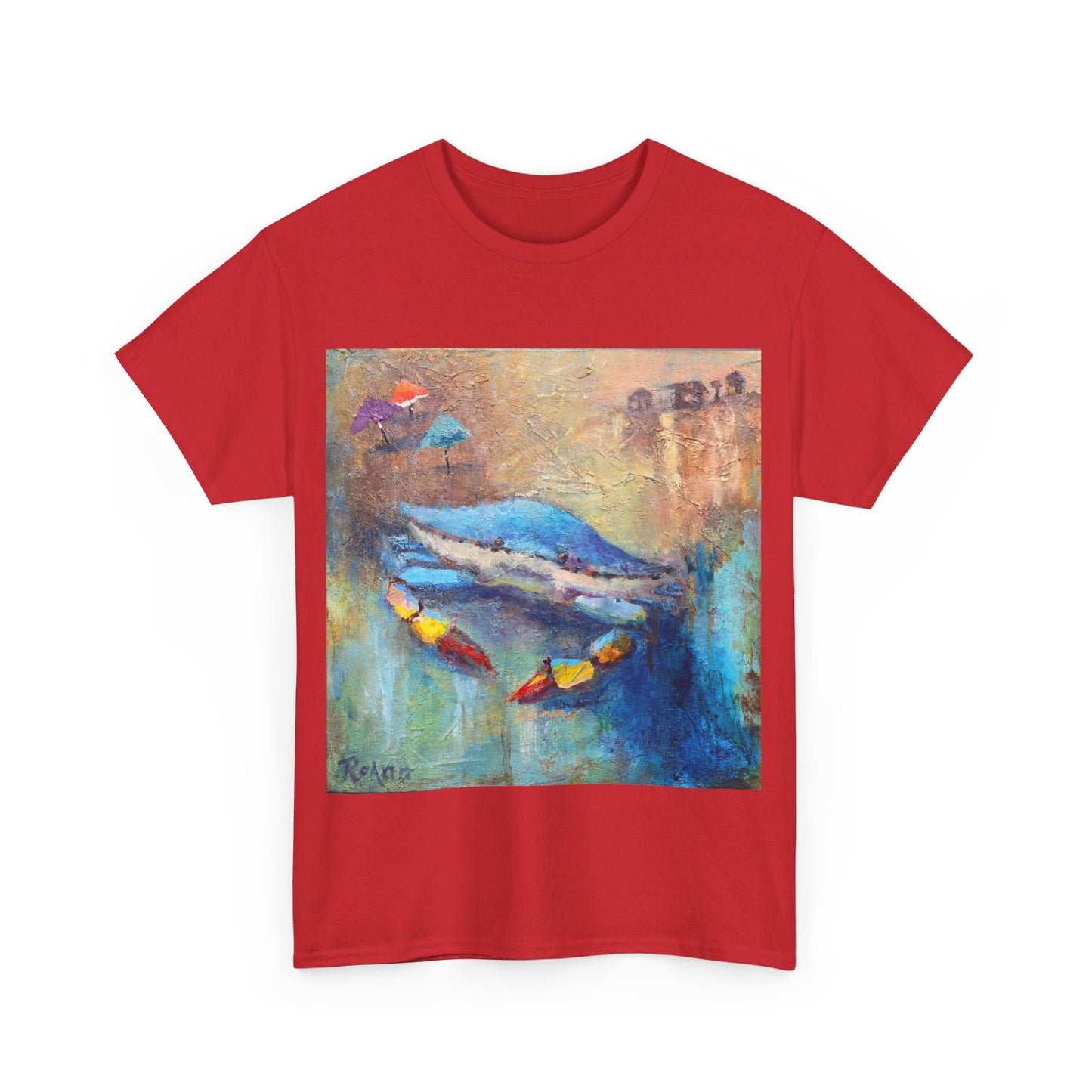 "Blue Crab" Artistry in Threads Series T-Shirt | August 2024 Collection