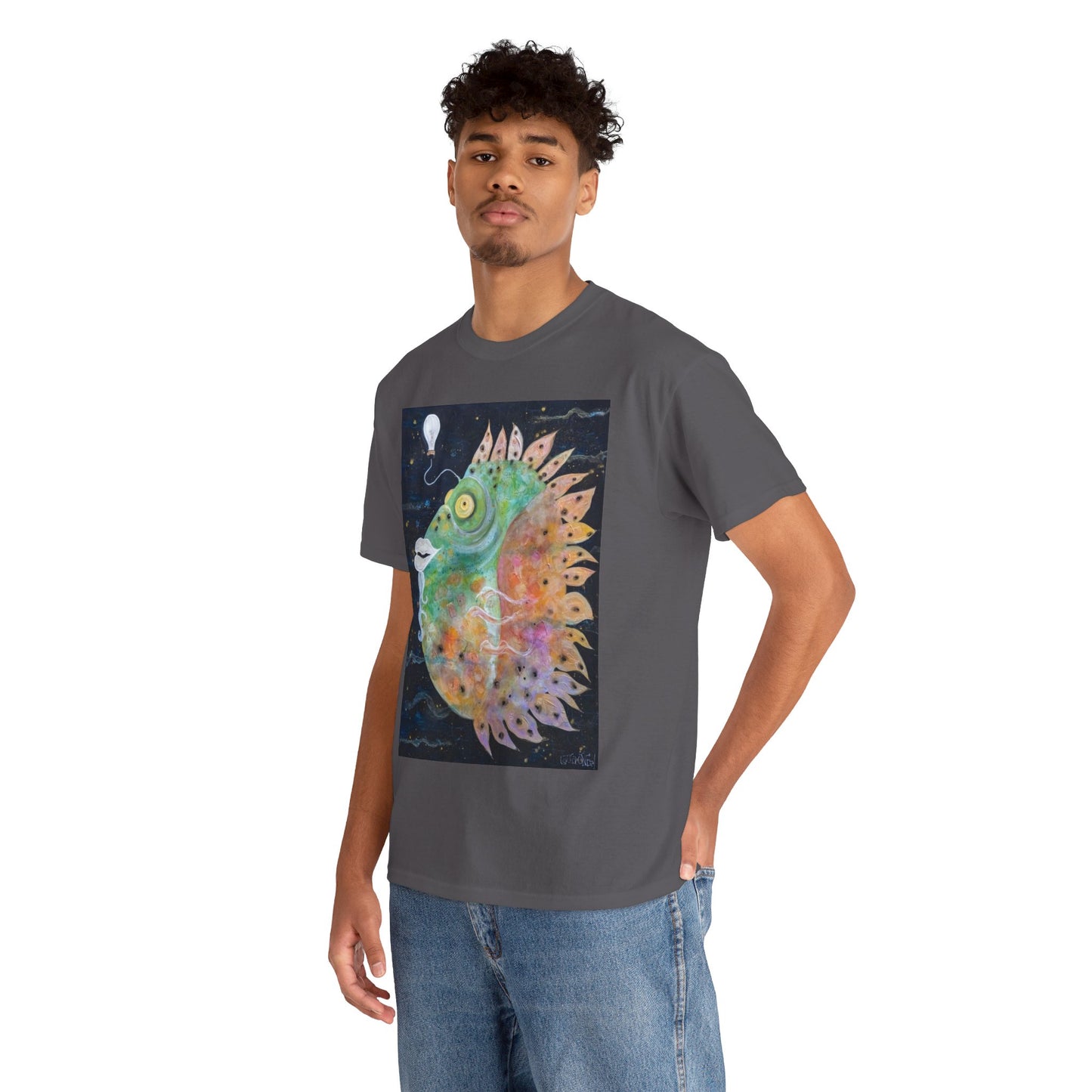 "Lit" Artistry in Threads Series T-Shirt | May 2024 Collection - Printify - Art Box Gallery