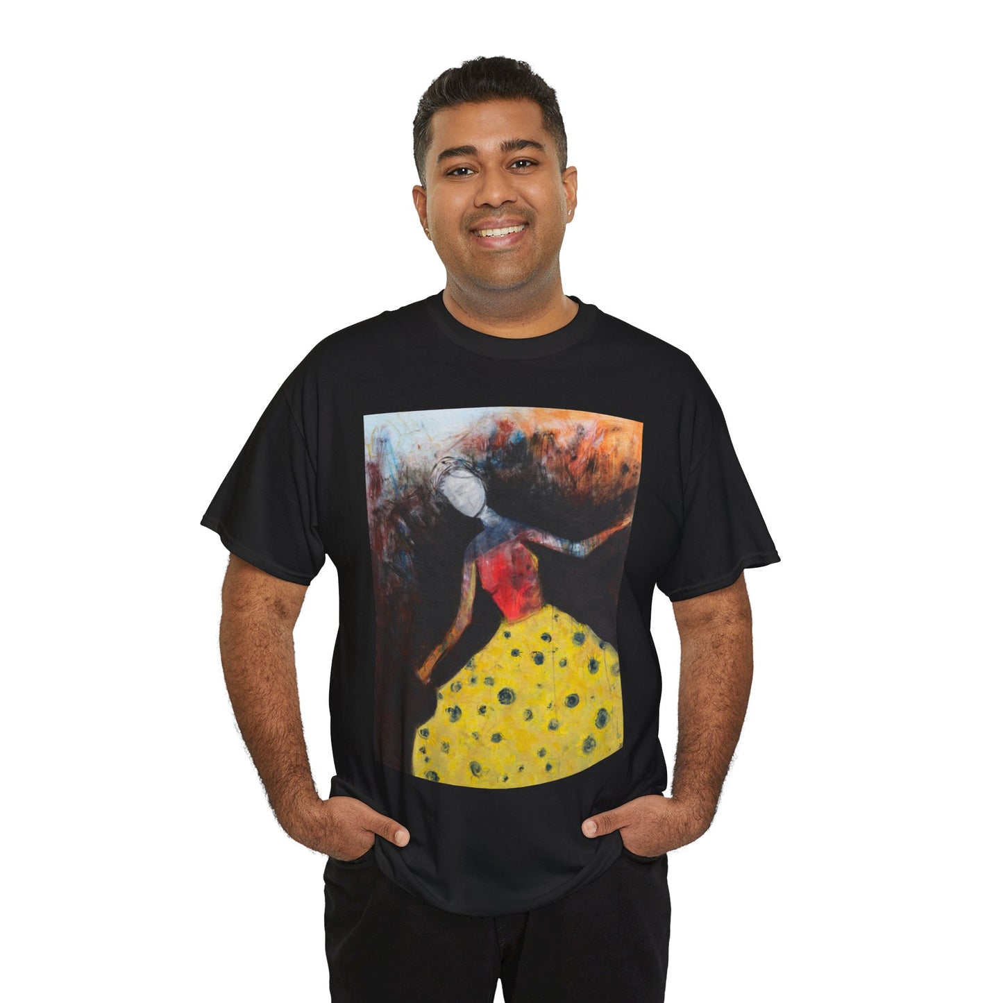 Art Box Gallery "The Dancer" Artistry in Threads Series T-Shirt | April 2024 Collection Printify Artistry in Threads DB Lowden Men's Clothing T-shirts Unisex Women's Clothing