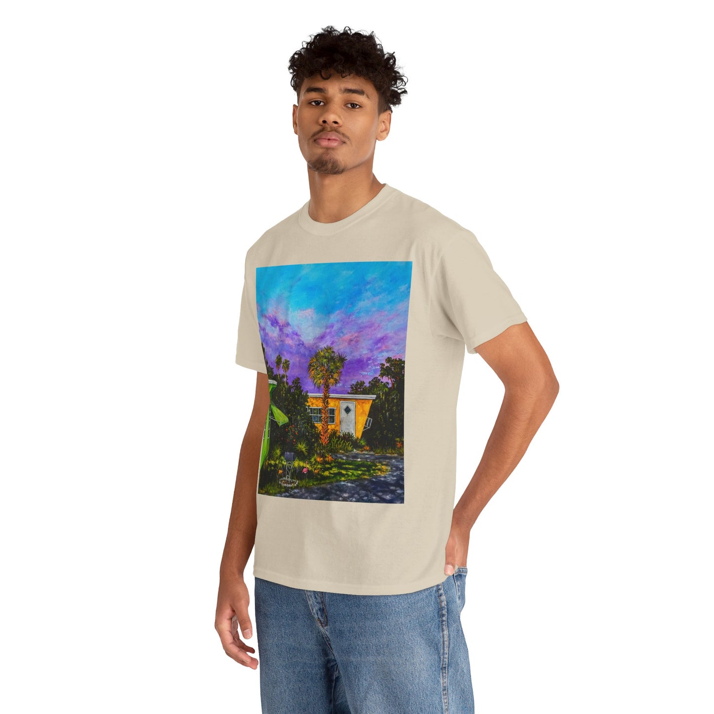 "After the Rain" Artistry in Threads Series T-Shirt | June 2024 Collection - Printify - Art Box Gallery