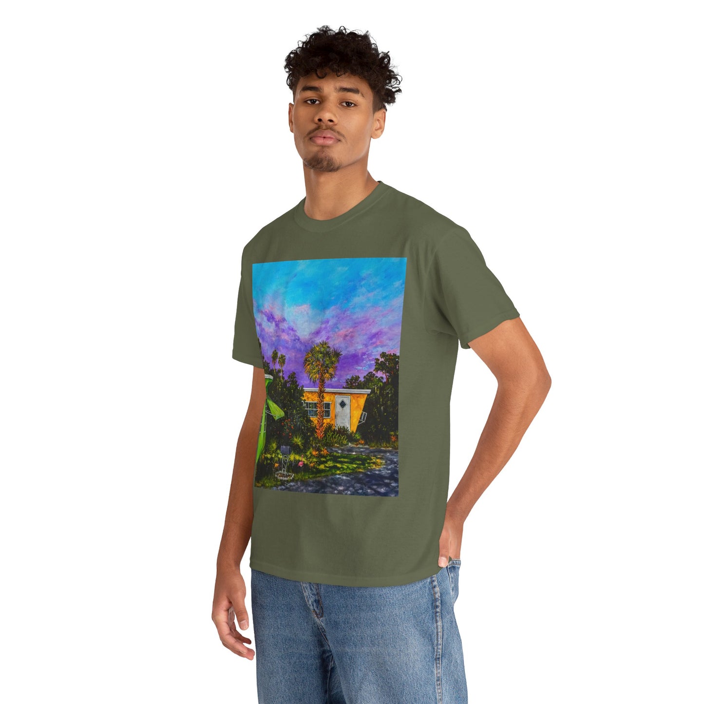 "After the Rain" Artistry in Threads Series T-Shirt | June 2024 Collection - Printify - Art Box Gallery