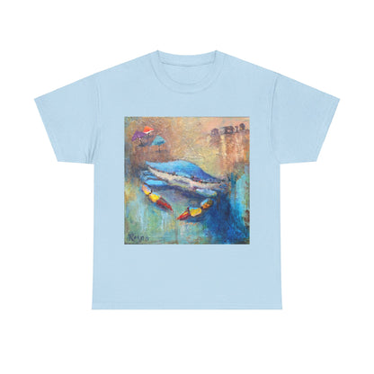 "Blue Crab" Artistry in Threads Series T-Shirt | August 2024 Collection