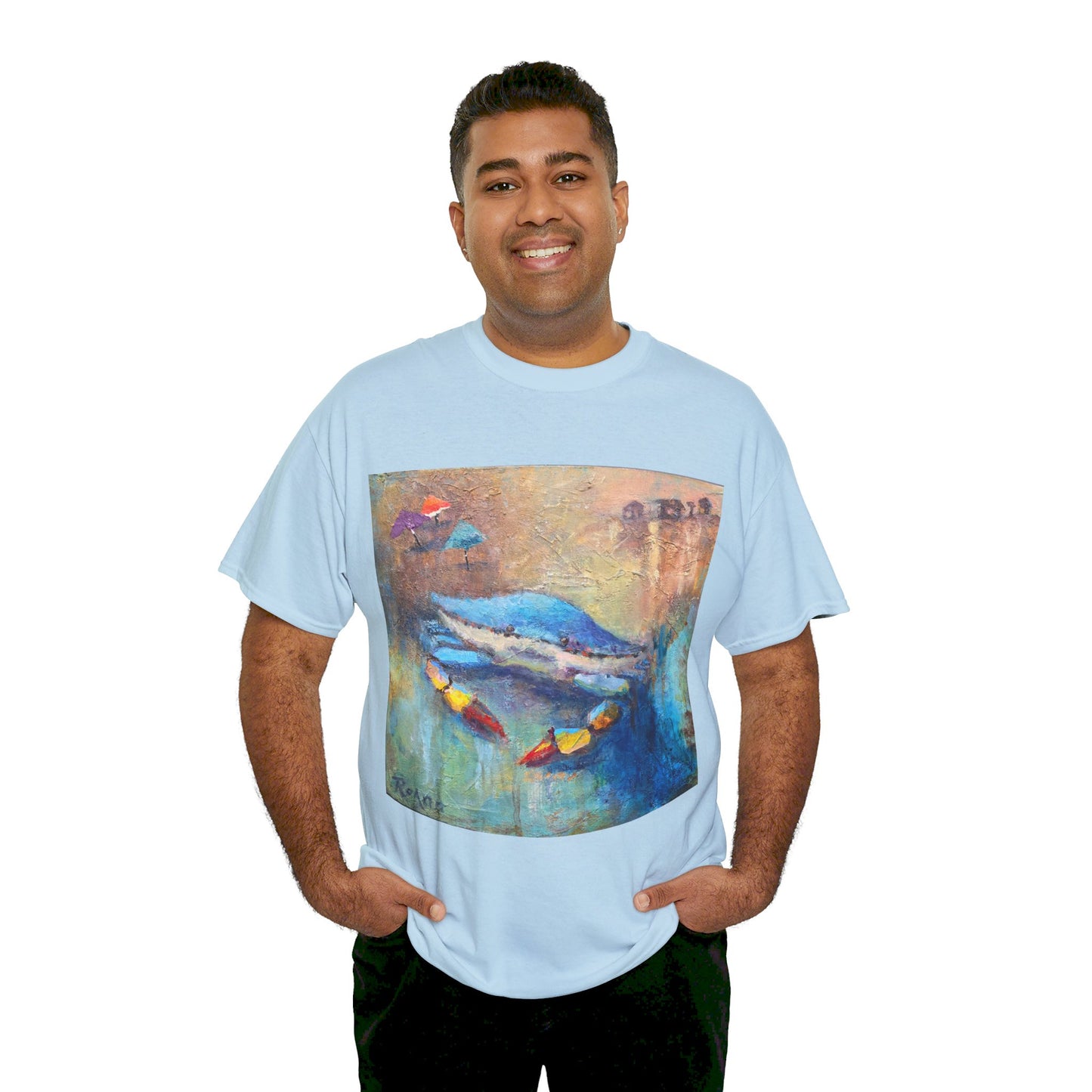 "Blue Crab" Artistry in Threads Series T-Shirt | August 2024 Collection