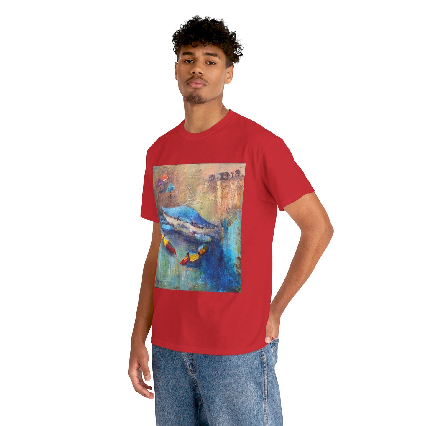 "Blue Crab" Artistry in Threads Series T-Shirt | August 2024 Collection