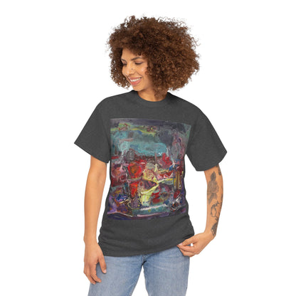 Art Box Gallery "All Alanis Wants" Artistry in Threads Series T-Shirt | April 2024 Collection Printify Artistry in Threads Larry Spear Men's Clothing T-shirts Unisex Women's Clothing