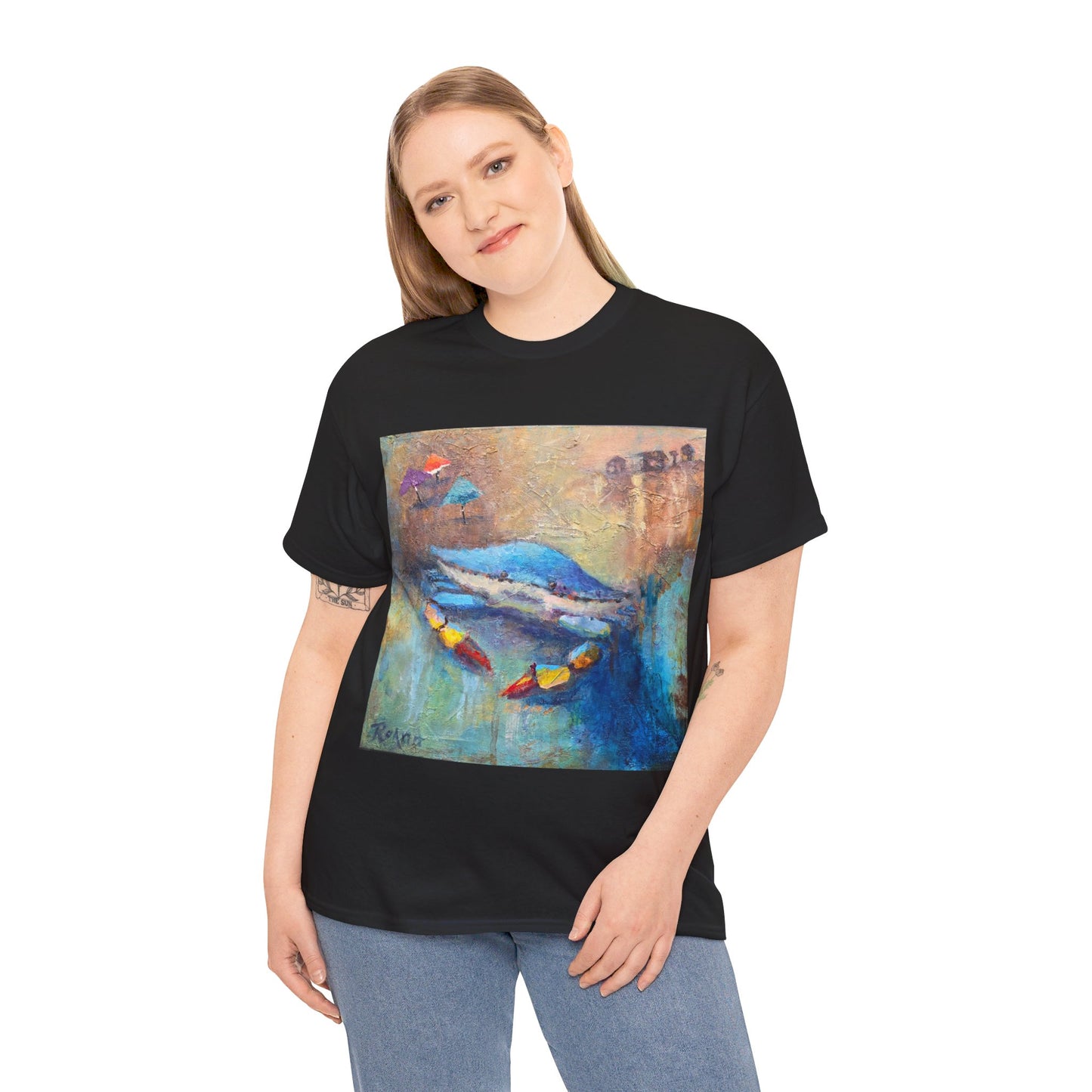 "Blue Crab" Artistry in Threads Series T-Shirt | August 2024 Collection