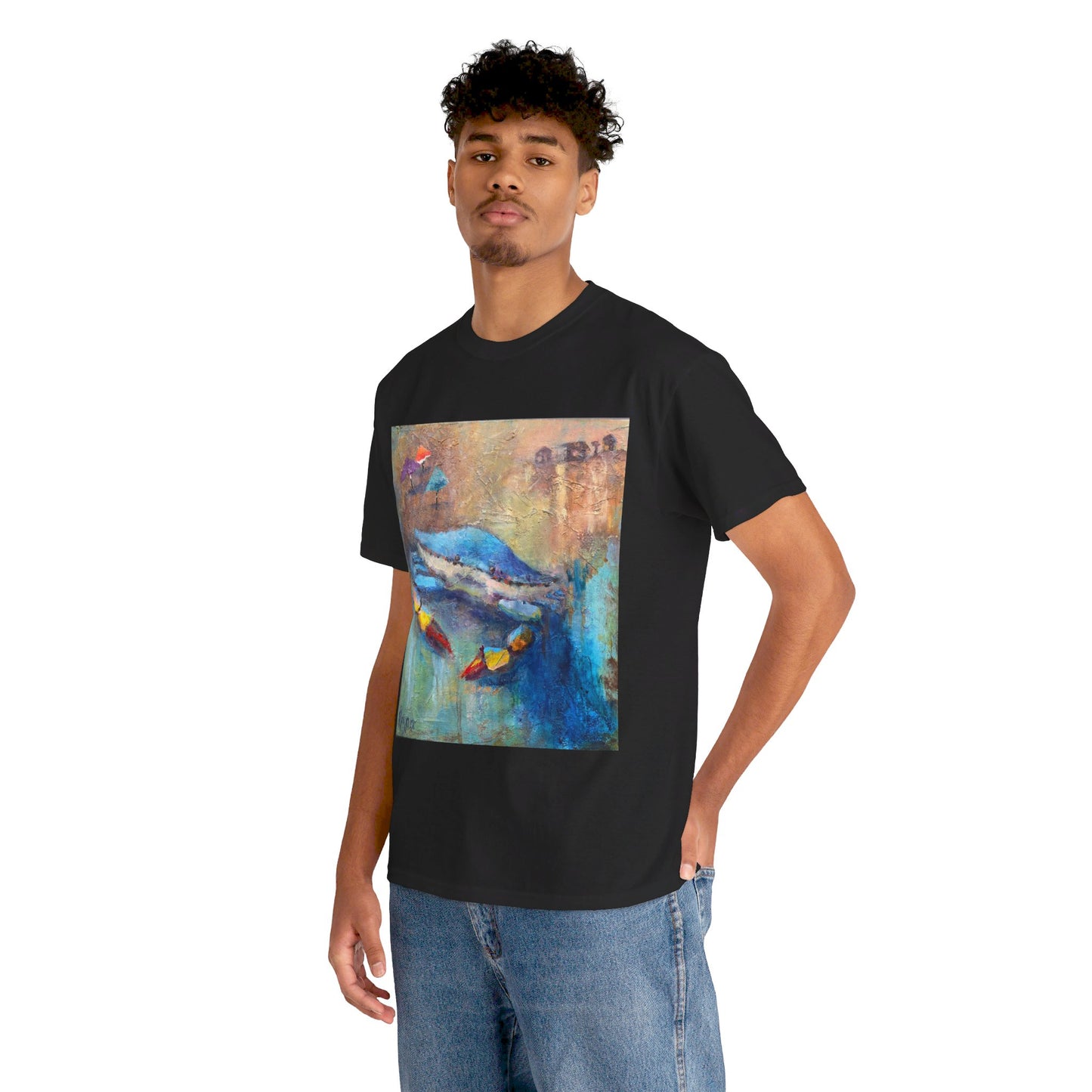 "Blue Crab" Artistry in Threads Series T-Shirt | August 2024 Collection