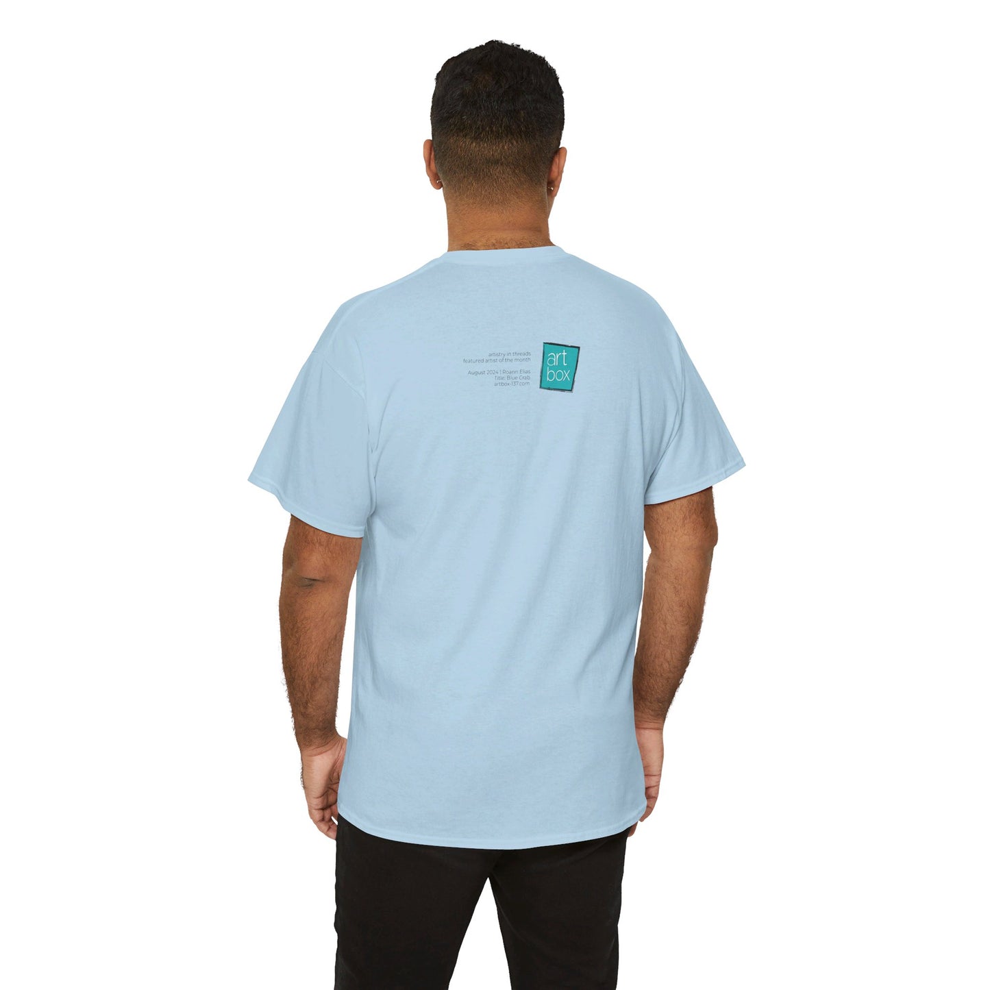 "Blue Crab" Artistry in Threads Series T-Shirt | August 2024 Collection