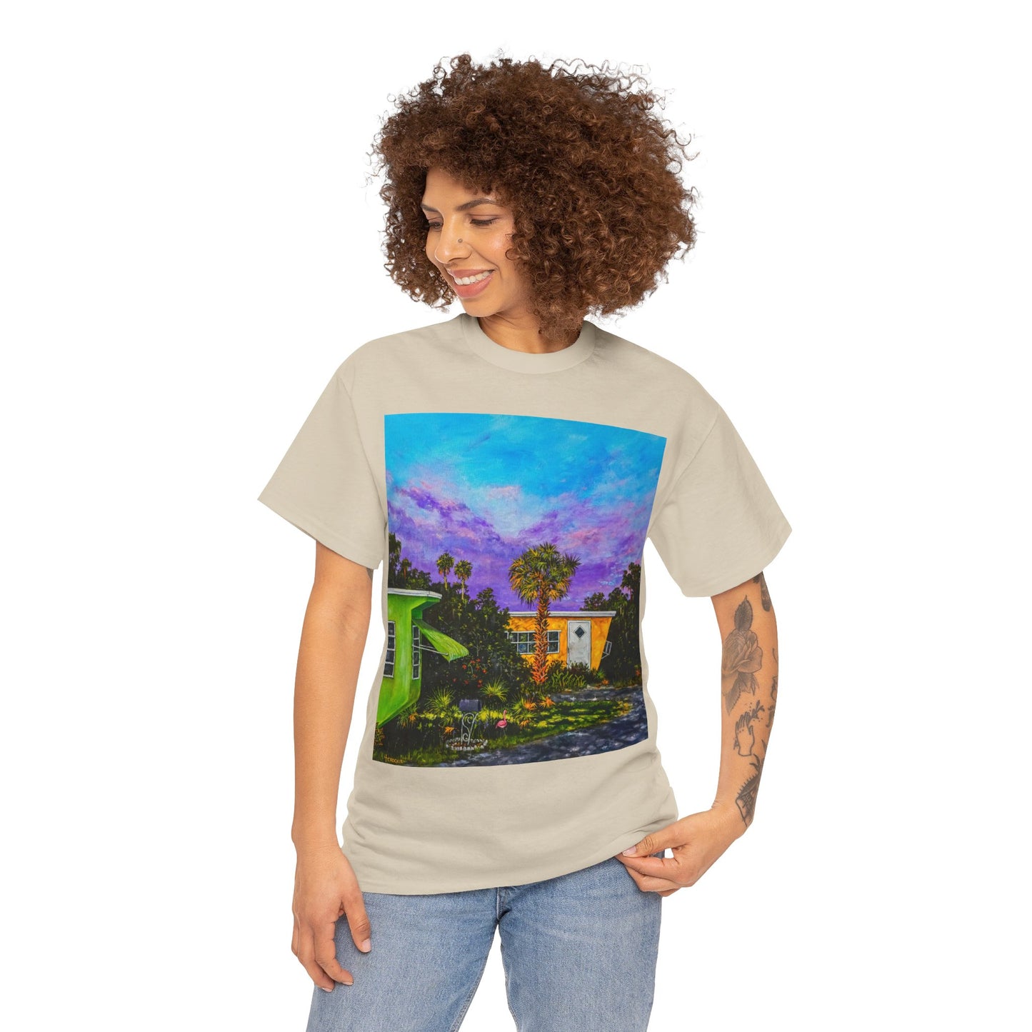 "After the Rain" Artistry in Threads Series T-Shirt | June 2024 Collection - Printify - Art Box Gallery