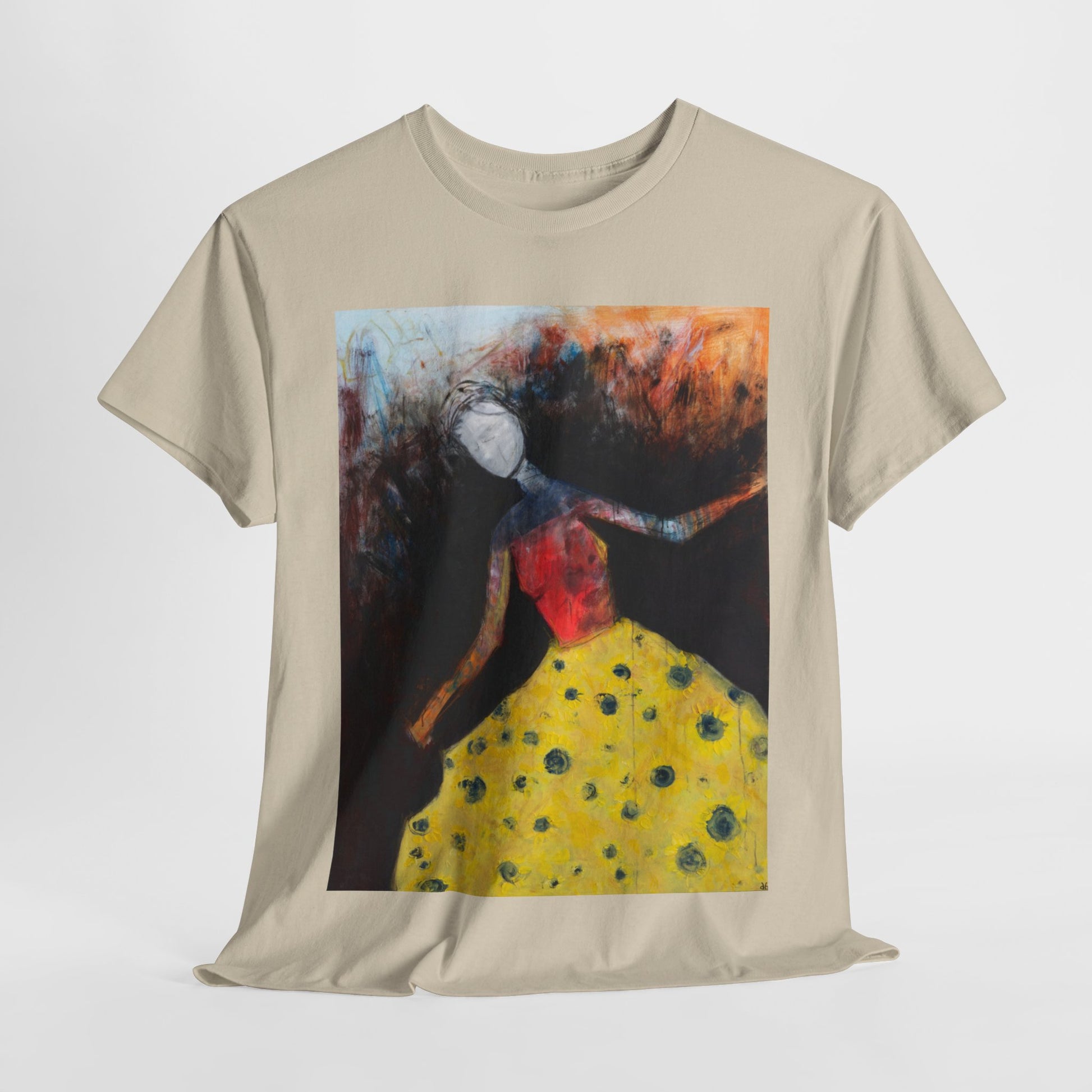 Art Box Gallery "The Dancer" Artistry in Threads Series T-Shirt | April 2024 Collection Printify Artistry in Threads DB Lowden Men's Clothing T-shirts Unisex Women's Clothing