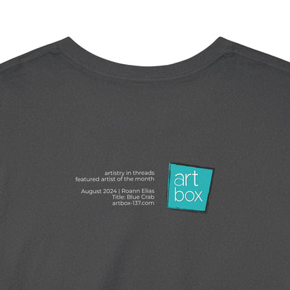 "Blue Crab" Artistry in Threads Series T-Shirt | August 2024 Collection