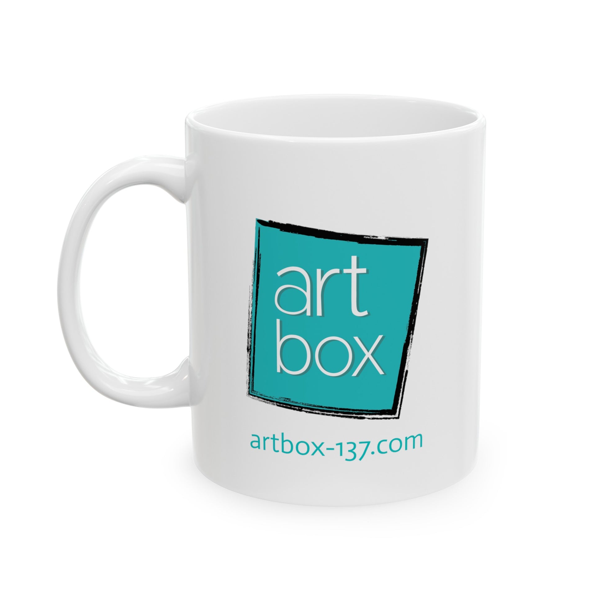 Art Box Gallery Art Box Ceramic Mug Printify Coffee Mugs Home & Living Kitchen Merch Mugs