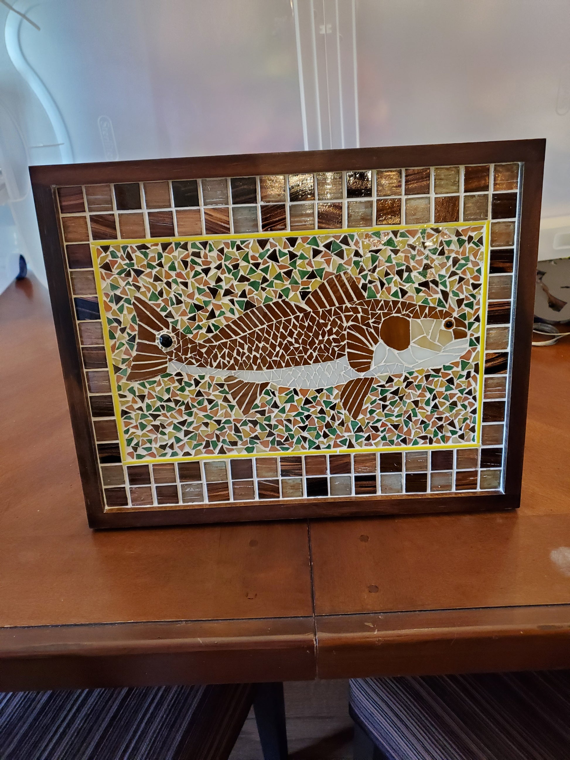 Art Box Gallery Redfish Susan Pilgrim Glass Mosaic Susan Pilgrim