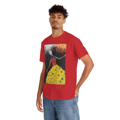 Art Box Gallery "The Dancer" Artistry in Threads Series T-Shirt | April 2024 Collection Printify Artistry in Threads DB Lowden Men's Clothing T-shirts Unisex Women's Clothing