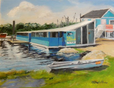 Art Box Gallery Seafood Joint Bronwen Chandler Bronwen Chandler Oil