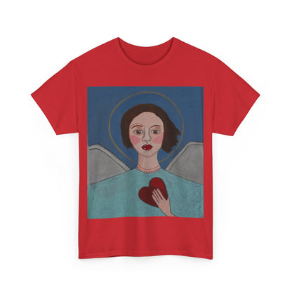 Art Box Gallery "Angel" Artistry in Threads Series T-Shirt | March 2024 Collection Printify Artistry in Threads Men's Clothing Michéle Renaud T-shirts Unisex Women's Clothing