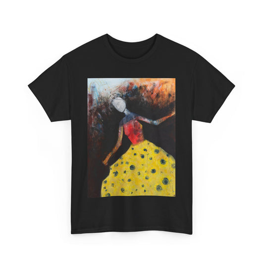 "The Dancer" Artistry in Threads Series T-Shirt | April 2024 Collection - Printify - Art Box Gallery