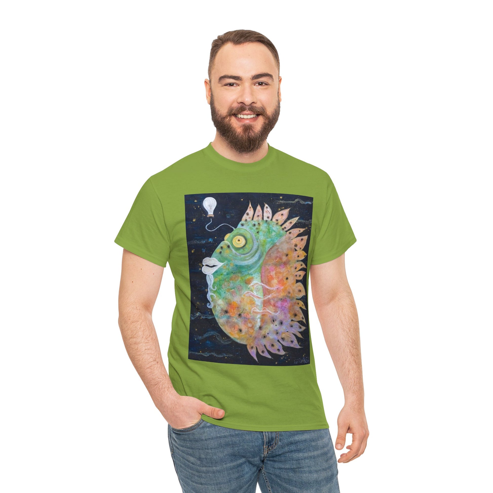 "Lit" Artistry in Threads Series T-Shirt | May 2024 Collection - Printify - Art Box Gallery