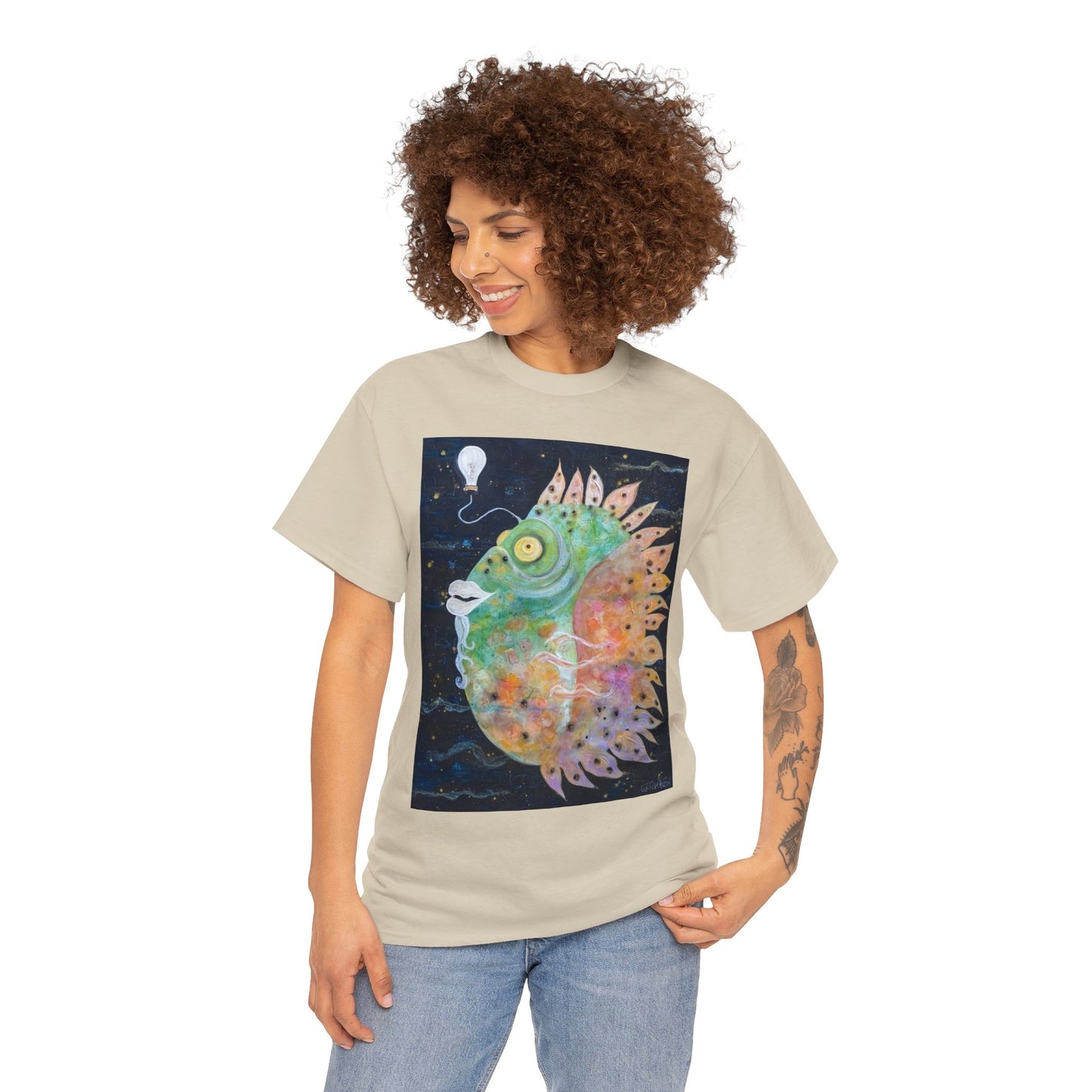 "Lit" Artistry in Threads Series T-Shirt | May 2024 Collection - Printify - Art Box Gallery