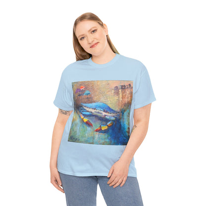 "Blue Crab" Artistry in Threads Series T-Shirt | August 2024 Collection