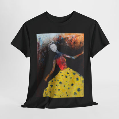 Art Box Gallery "The Dancer" Artistry in Threads Series T-Shirt | April 2024 Collection Printify Artistry in Threads DB Lowden Men's Clothing T-shirts Unisex Women's Clothing