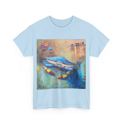 "Blue Crab" Artistry in Threads Series T-Shirt | August 2024 Collection