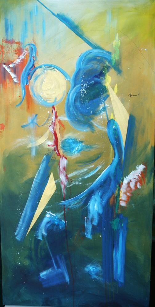 Undersea Illusion by Bob Gilmer | Acrylic on Canvas | Art Box Gallery | St. Augustine, FL
