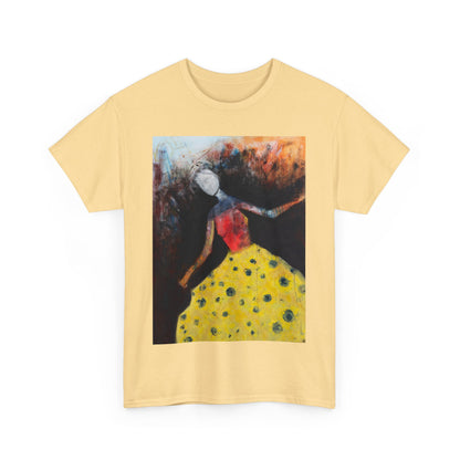 "The Dancer" Artistry in Threads Series T-Shirt | April 2024 Collection - Printify - Art Box Gallery