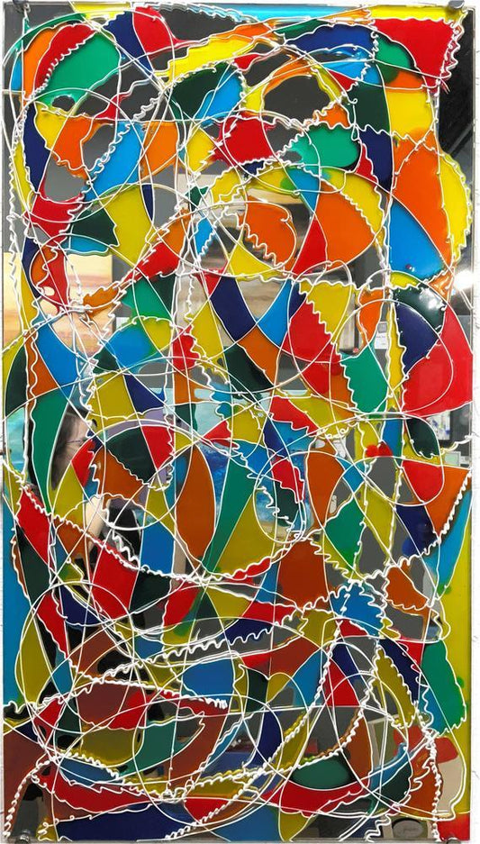 Color in Orbit by Liquid Visions | Resin on Recycled glass | Art Box Gallery | St. Augustine, FL