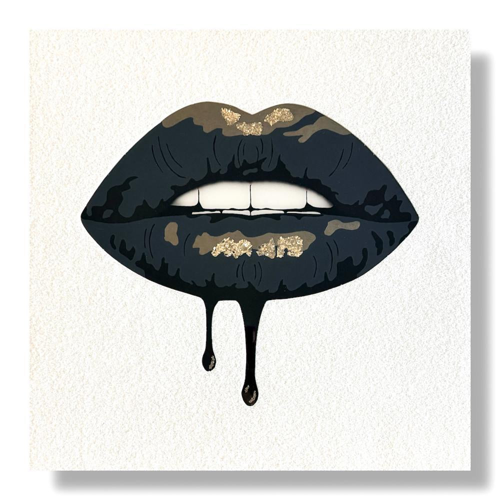 Jealousy by Stephanie Hansen | Acrylic, resin and diamond dust on Cradled hardboard | Art Box Gallery | St. Augustine, FL