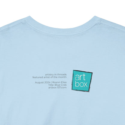 "Blue Crab" Artistry in Threads Series T-Shirt | August 2024 Collection