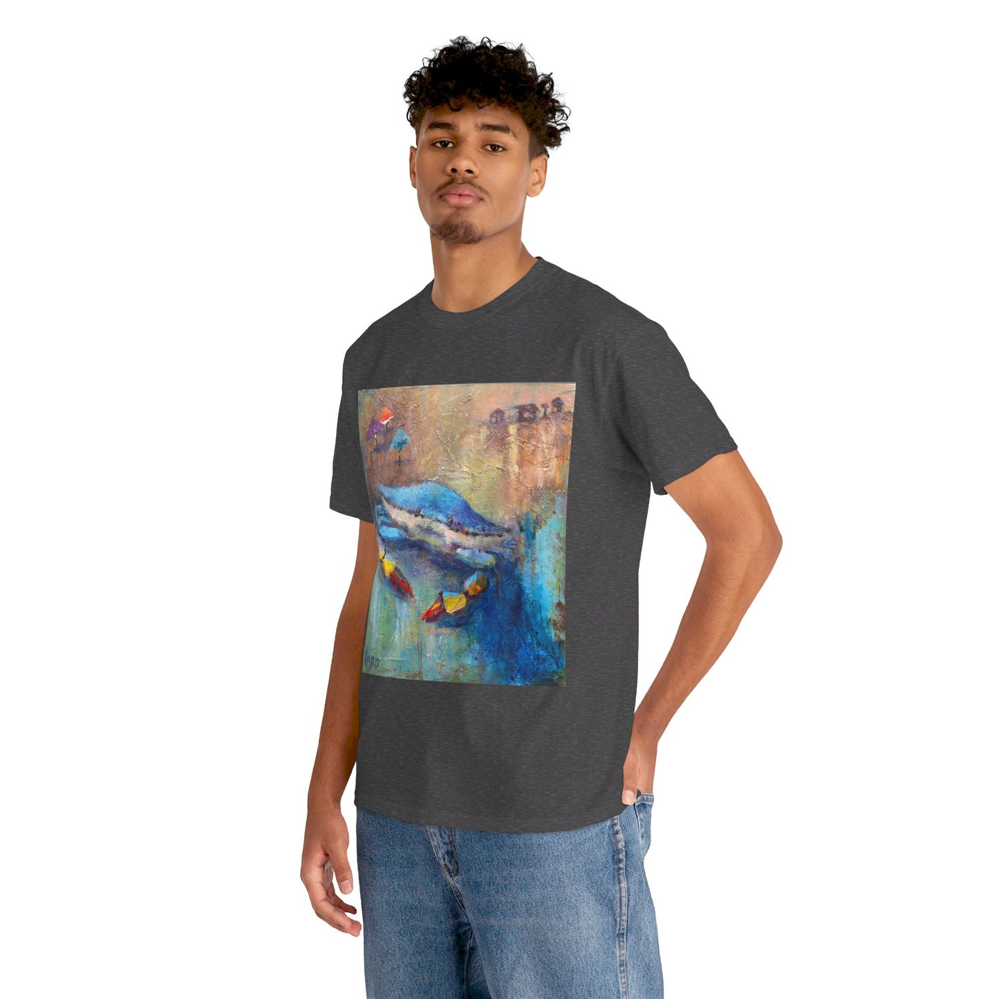 "Blue Crab" Artistry in Threads Series T-Shirt | August 2024 Collection