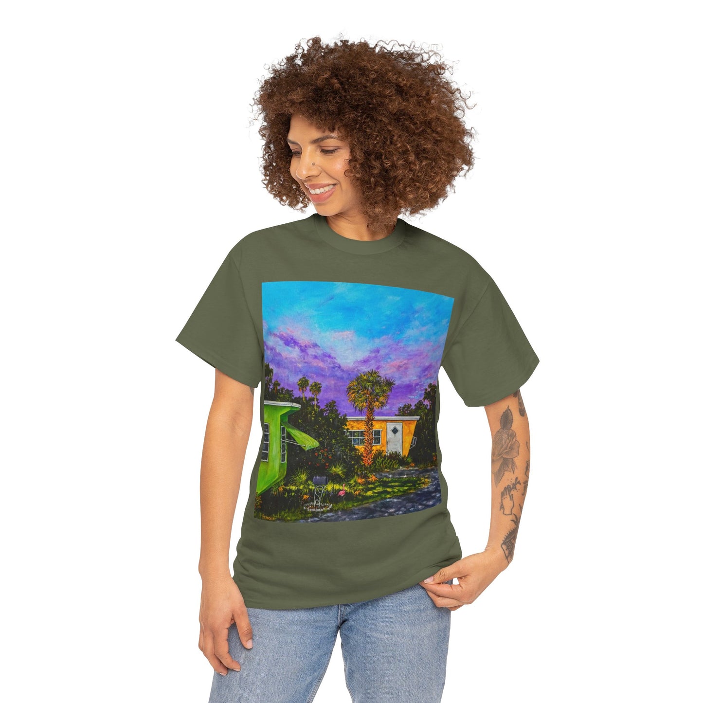 "After the Rain" Artistry in Threads Series T-Shirt | June 2024 Collection - Printify - Art Box Gallery