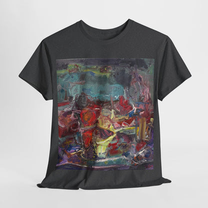 Art Box Gallery "All Alanis Wants" Artistry in Threads Series T-Shirt | April 2024 Collection Printify Artistry in Threads Larry Spear Men's Clothing T-shirts Unisex Women's Clothing