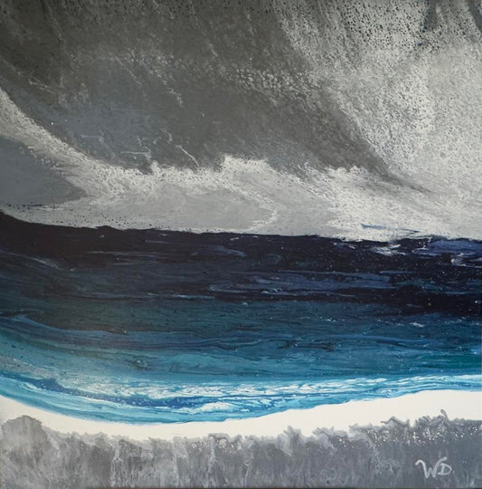 4pm in Summer by Wendy Delfosse | Acrylic on Canvas | Art Box Gallery | St. Augustine, FL