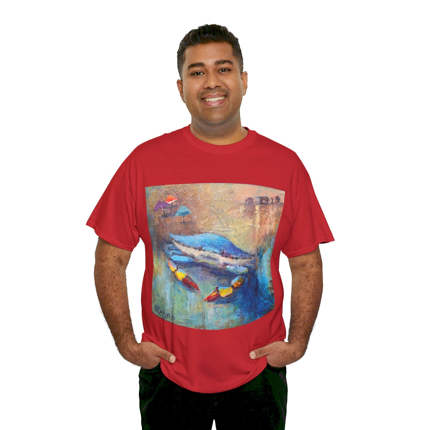 "Blue Crab" Artistry in Threads Series T-Shirt | August 2024 Collection