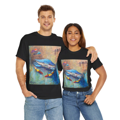 "Blue Crab" Artistry in Threads Series T-Shirt | August 2024 Collection